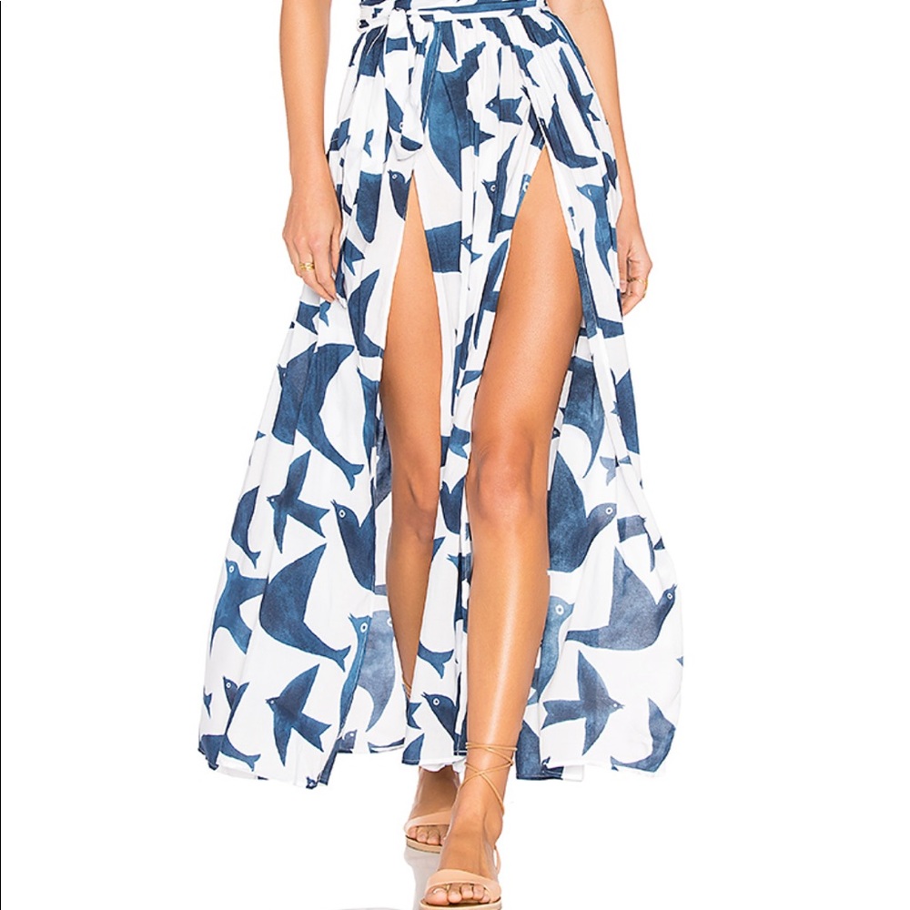 Mara Hoffman Slit Front Skirt